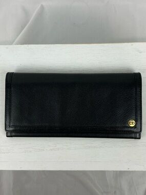 DIOR LONG WALLET BLACK VINTAGE